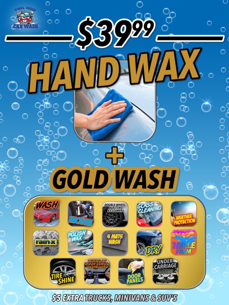 Hand Wax Final Touch Car Wash